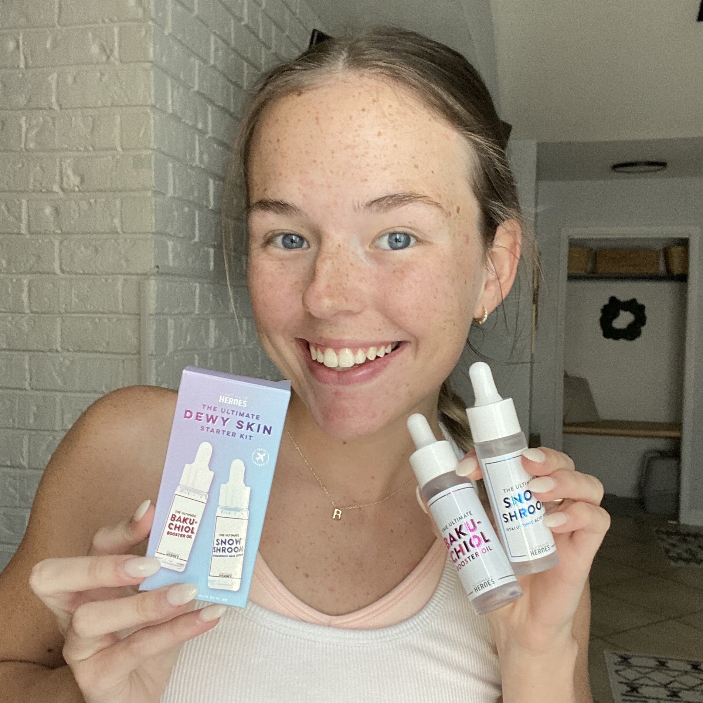 Mini Size, Major Glow! Radiant Skin On-the-Go with our New The Ultimate Dewy Skin Kit.