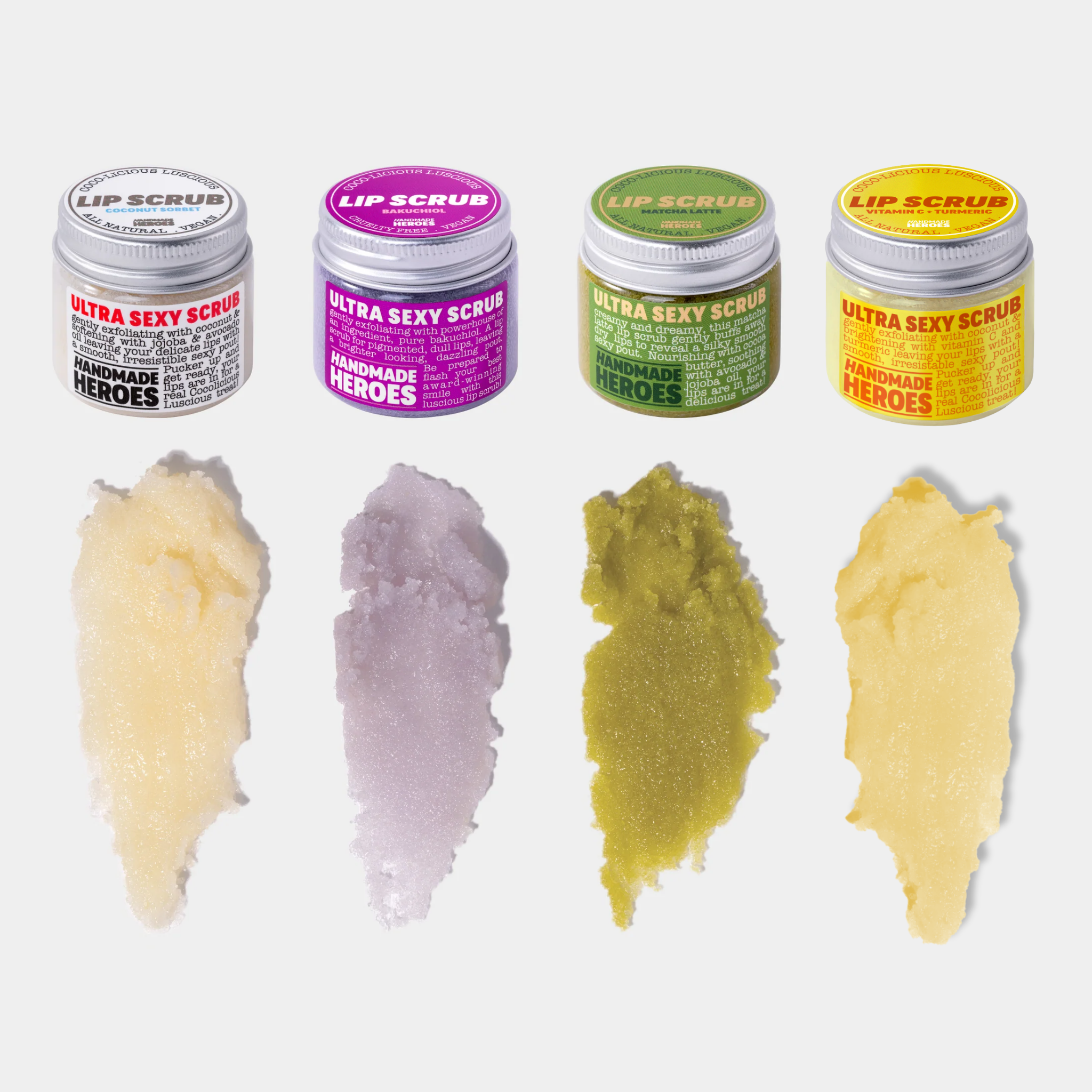 COCOLICIOUS LUSCIOUS LIP SCRUB - VITAMIN C AND TURMERIC LIP SCRUB