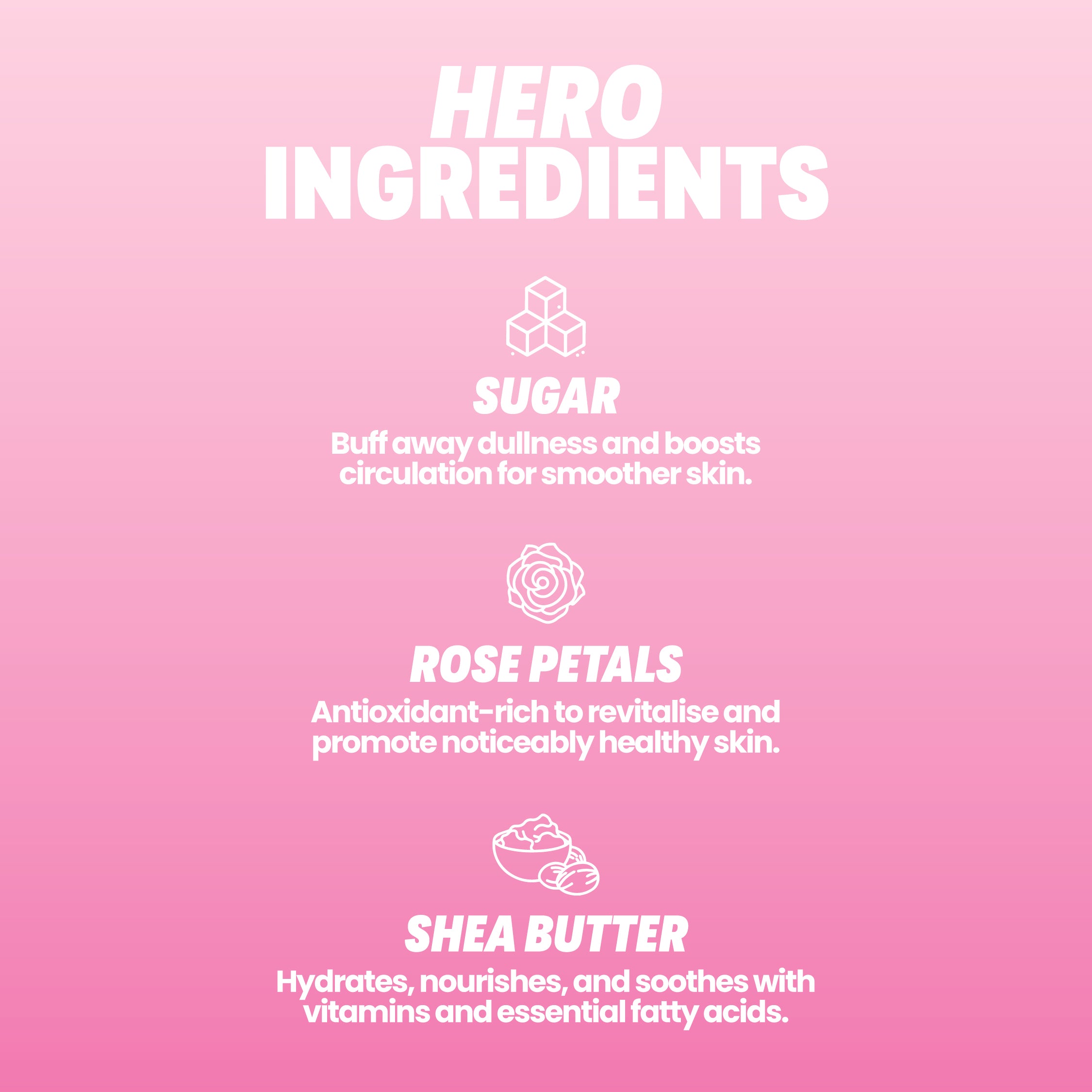 SUPER DUPER NOURISHING BODY SCRUB - ROSE PETALS