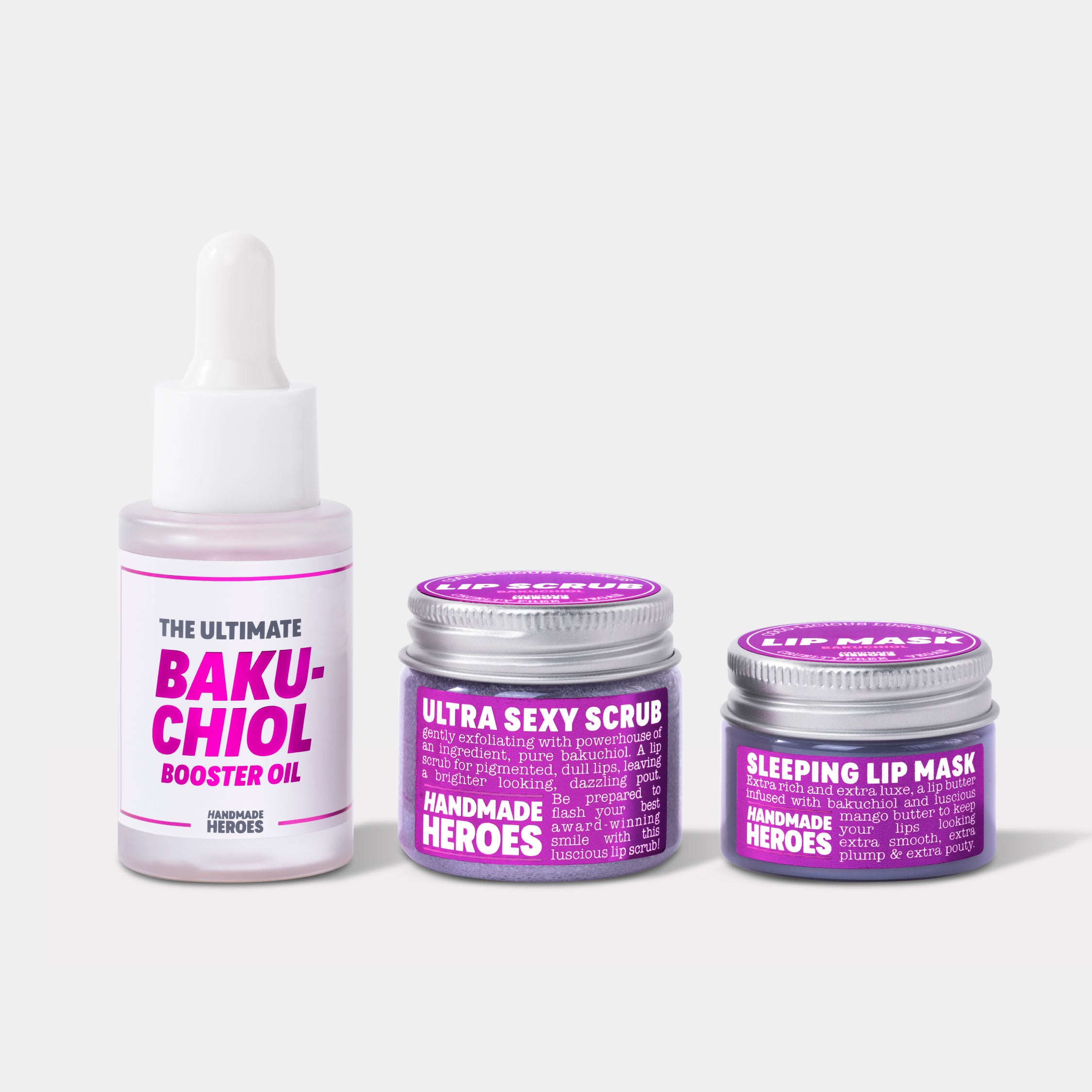 Bakuchiol Boosting Bundle bakuchiol set for face and lips