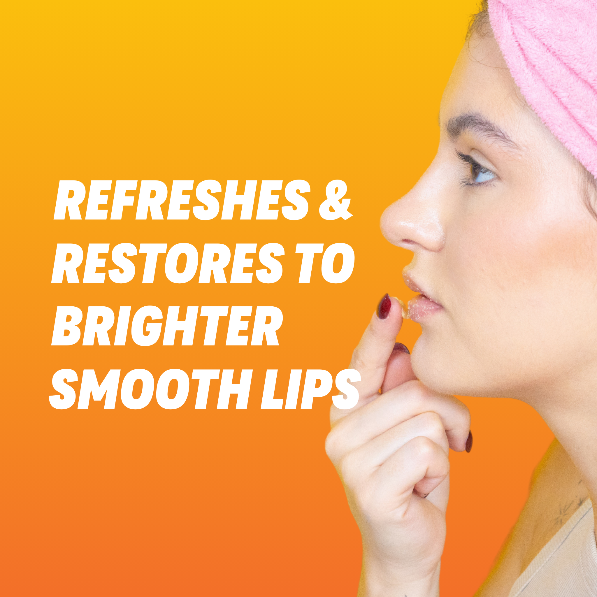COCOLICIOUS LUSCIOUS LIP SCRUB - VITAMIN C AND TURMERIC LIP SCRUB