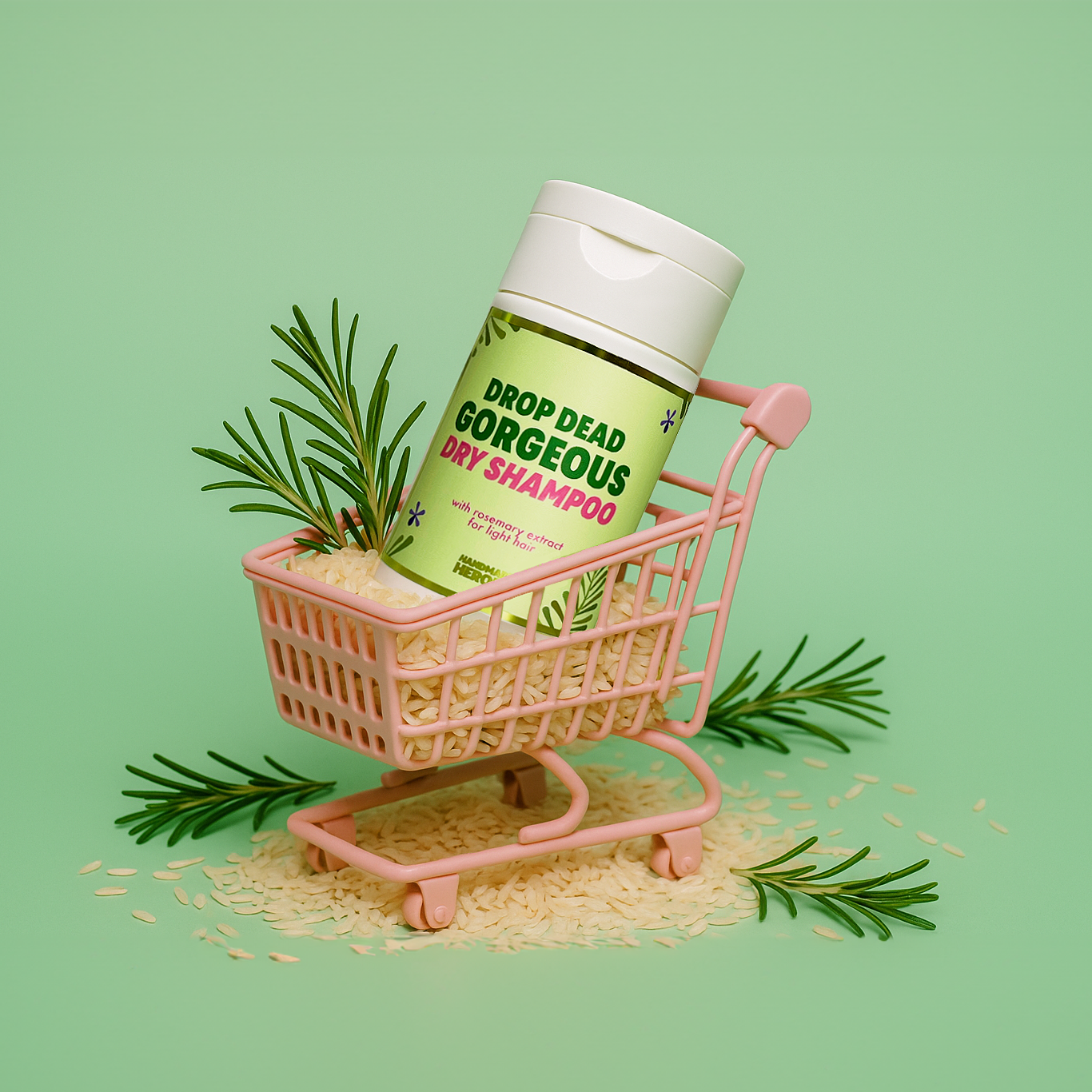 DROP DEAD GORGEOUS DRY SHAMPOO - ROSEMARY