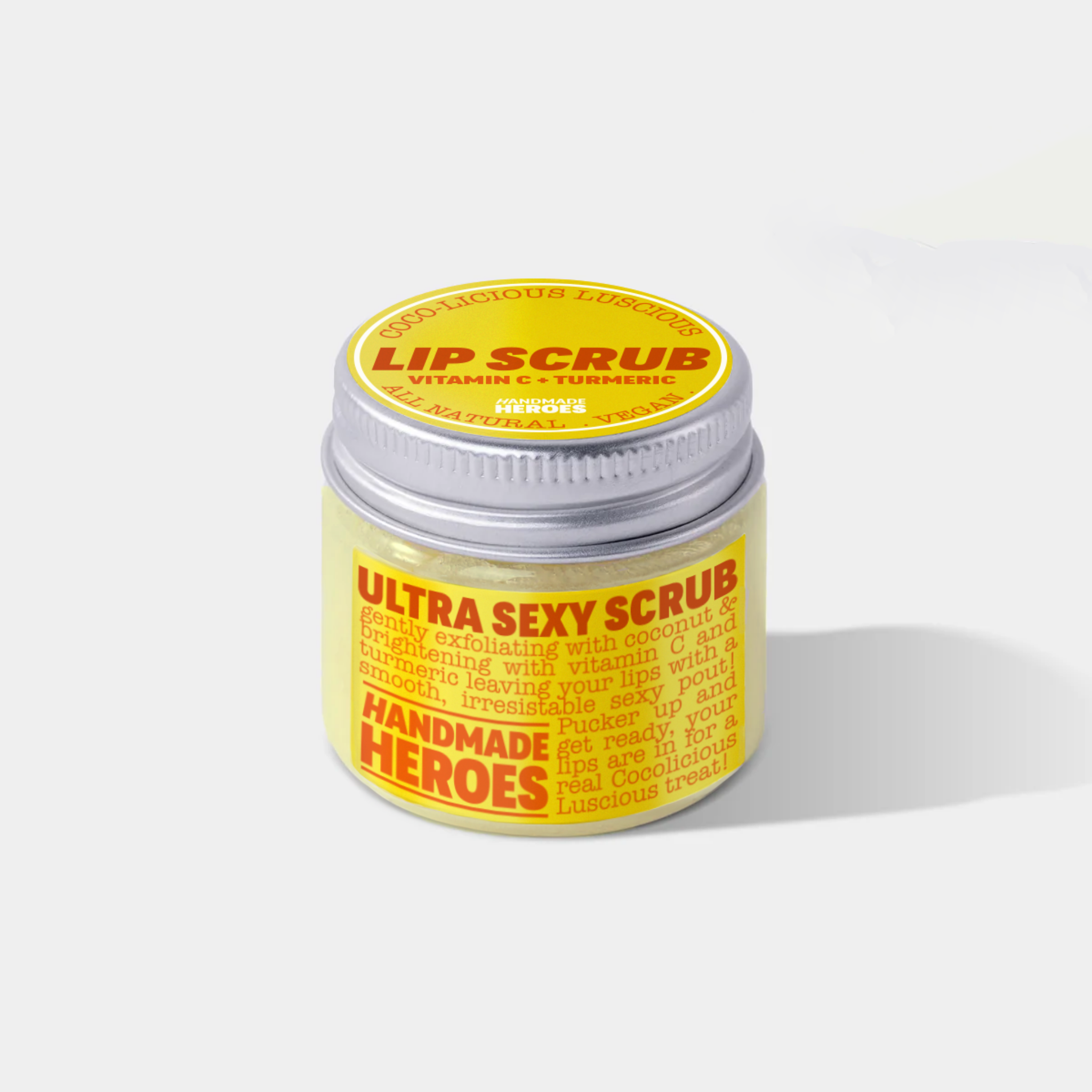 COCOLICIOUS LUSCIOUS LIP SCRUB - VITAMIN C AND TURMERIC LIP SCRUB