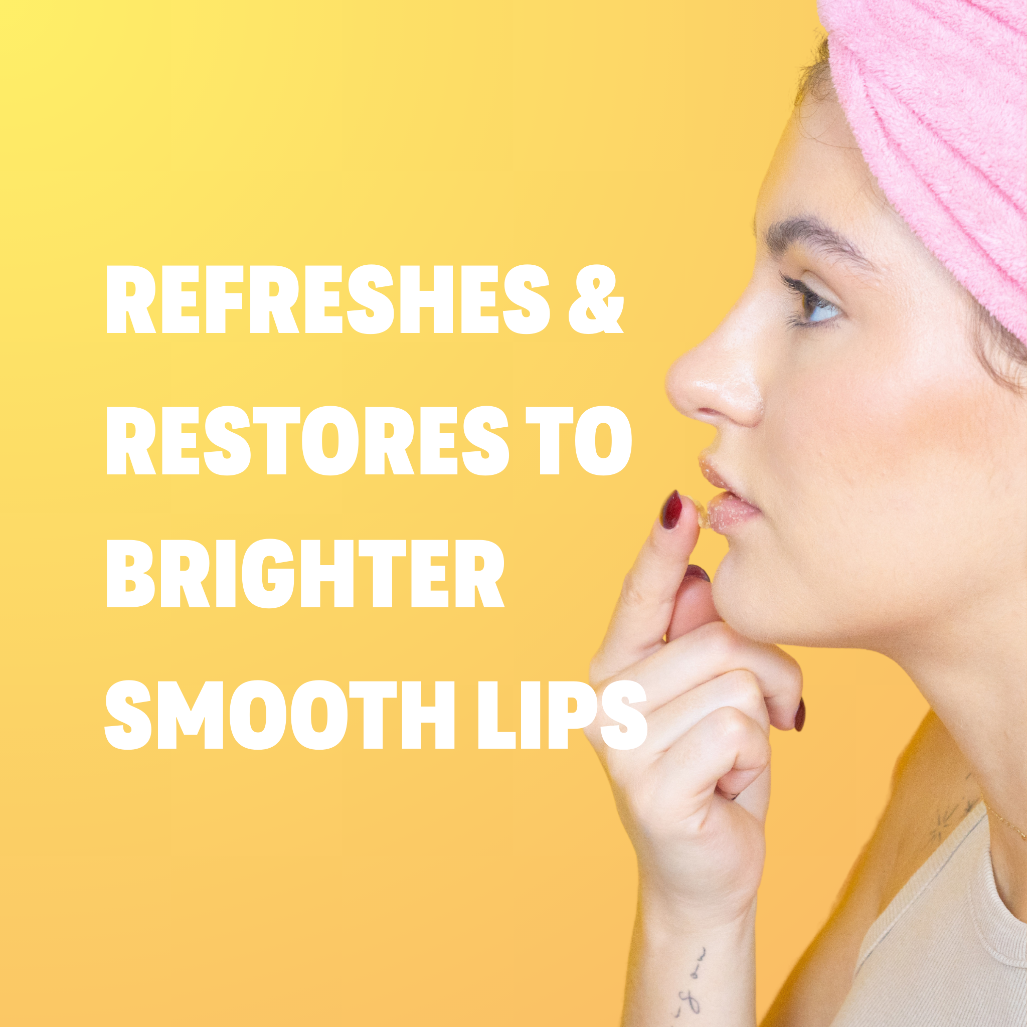 COCOLICIOUS LUSCIOUS LIP SCRUB - VITAMIN C AND TURMERIC LIP SCRUB