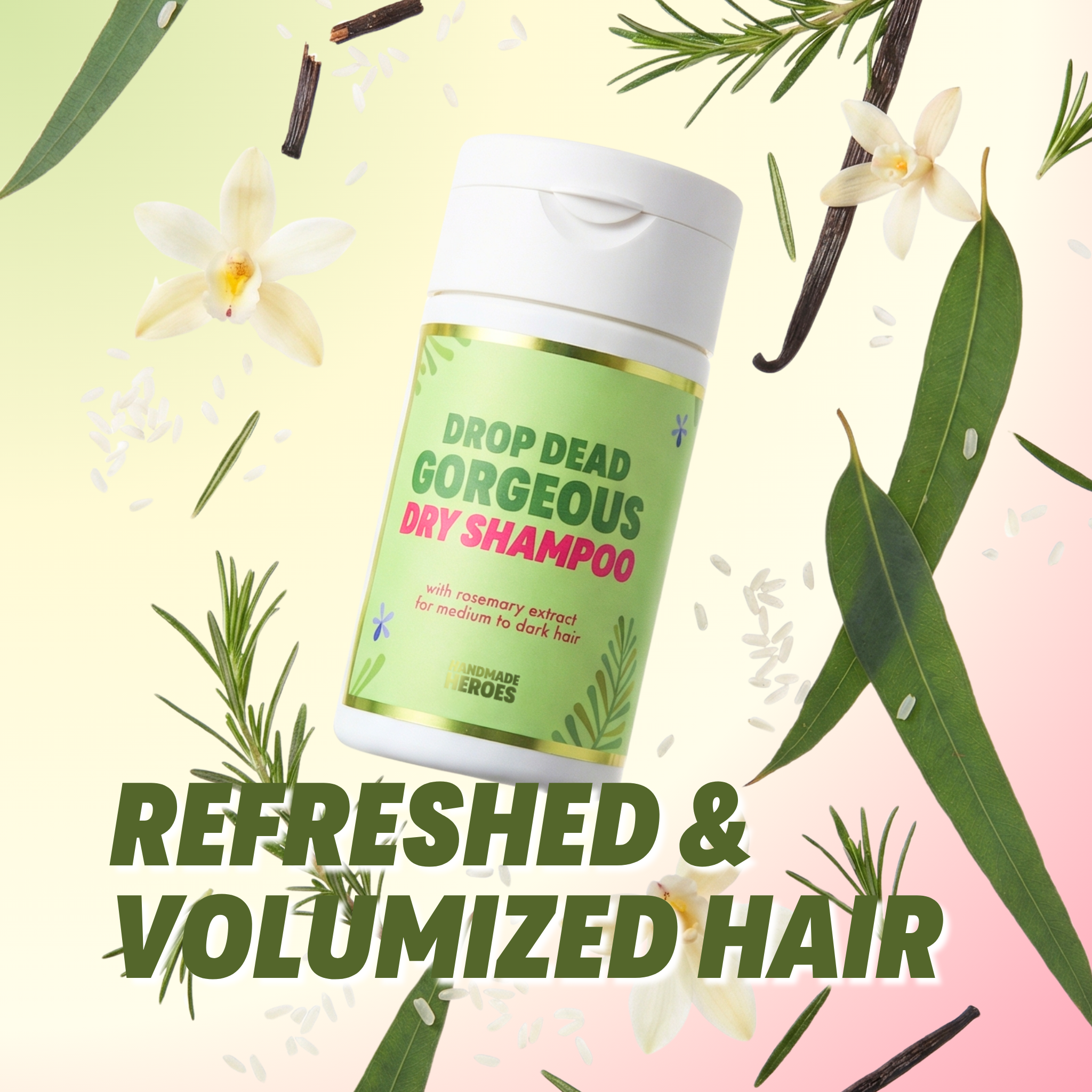 DROP DEAD GORGEOUS DRY SHAMPOO - ROSEMARY